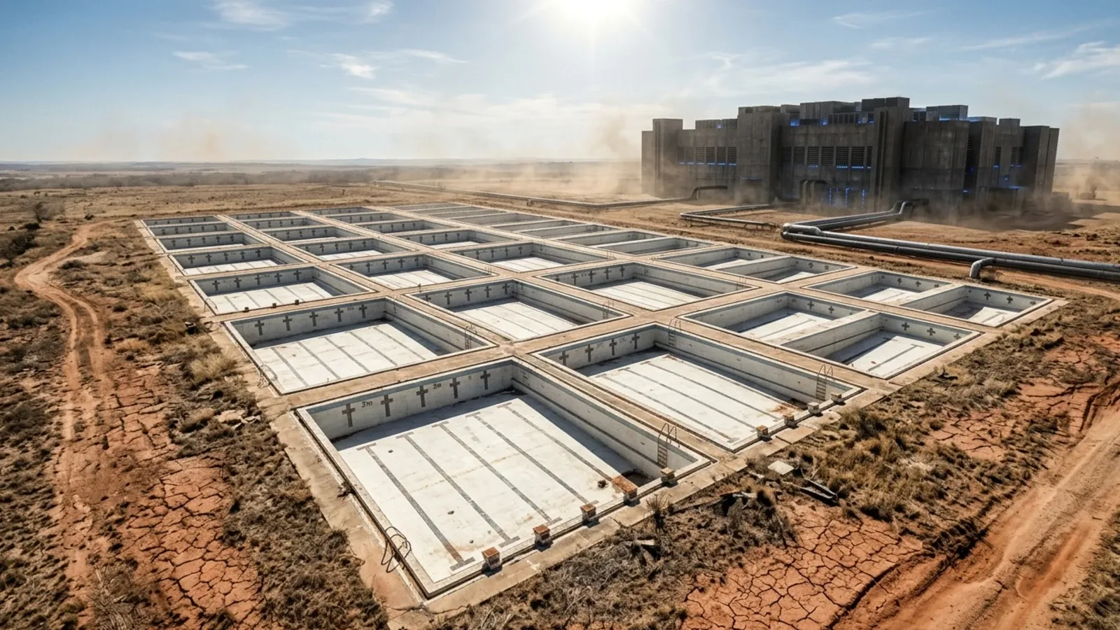 The data center that drained 44 swimming pools - and nobody noticed